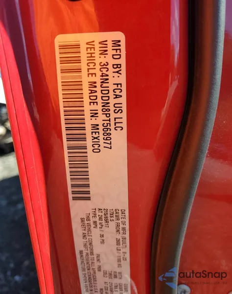 2023 Jeep Compass Trailhawk z USA, uszkodzony, nr VIN 3C4NJDDN8PT568977